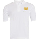 White Classic Polo Shirt - Left Chest Embroidered
