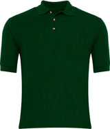 Bottle Green Polo Shirt - Left Chest Embroidered
