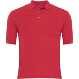 Red Polo Shirt - Left Chest Embroidered

