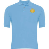Sky Blue Polo Shirt - Left Chest Embroidered
