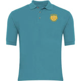 Turquoise Polo Shirt - Left Chest Embroidered
