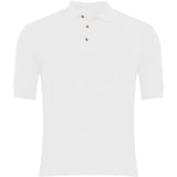 White Polo Shirt - Left Chest Embroidered
