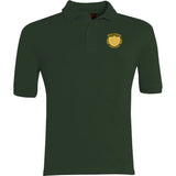 Bottle Green Polo Shirt - Left Chest Embroidered
