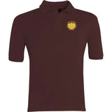 Burgundy Polo Shirt - Left Chest Embroidered
