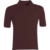 Burgundy Polo Shirt - Left Chest Embroidered
