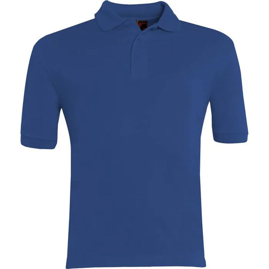 Dark Royal Polo Shirt - Left Chest Embroidered