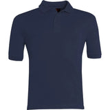 Navy Polo Shirt - Left Chest Embroidered
