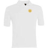 White Polo Shirt - Left Chest Embroidered
