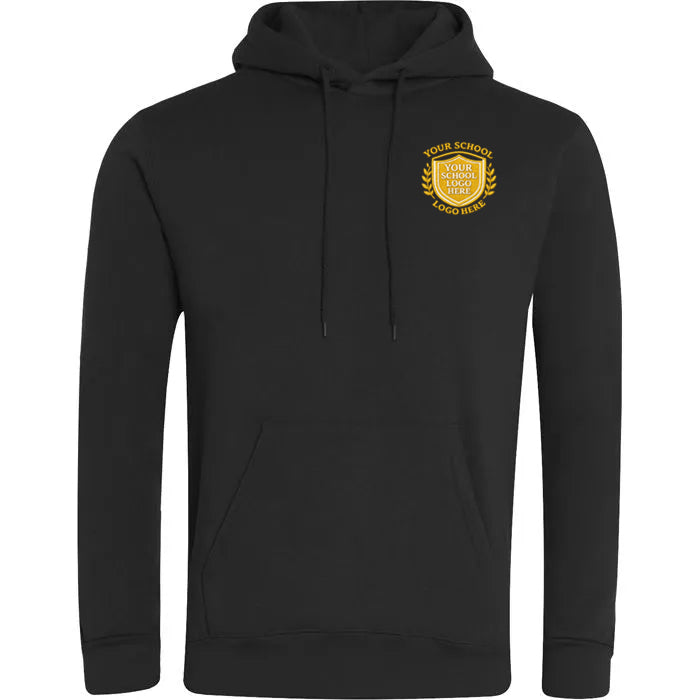 Black Hoodie - Left Chest Embroidered