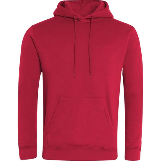Red Hoodie - Left Chest Embroidered