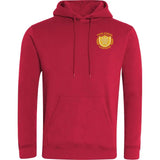 Red Hoodie - Left Chest Embroidered
