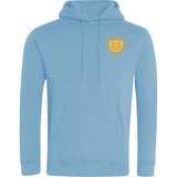 Sky Blue Hoodie - Left Chest Embroidered
