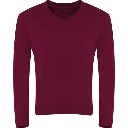 V-Neck Sweatshirt by Blue Max