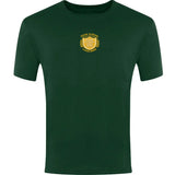 Bottle Green Classic T-Shirt  Centre Chest Print
