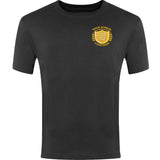 Black Classic T-Shirt - Left Chest Embroidered

