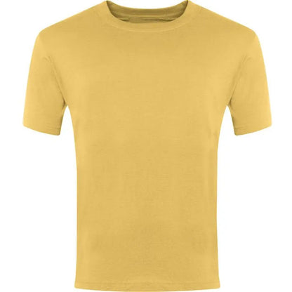 Gold Classic T-Shirt Centre Chest Print