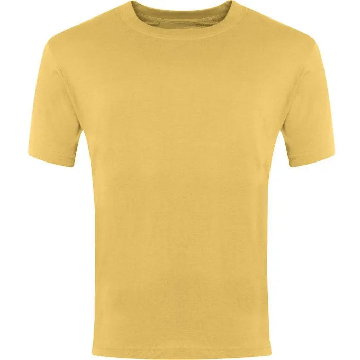 Gold Classic T-Shirt - Left Chest Embroidered