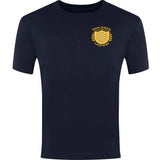 Navy Classic T-Shirt - Left Chest Embroidered
