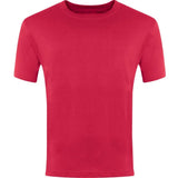 Red Classic T-Shirt - Left Chest Embroidered
