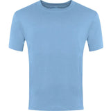 Sky Blue Classic T-Shirt - Left Chest Embroidered
