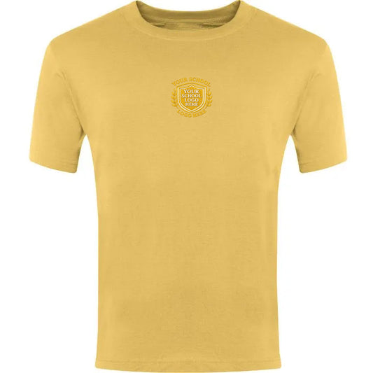 Gold Classic T-Shirt Centre Chest Print