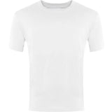 White Classic T-Shirt - Left Chest Embroidered
