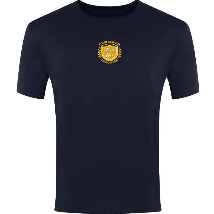 Navy Classic T-Shirt Centre Chest Print