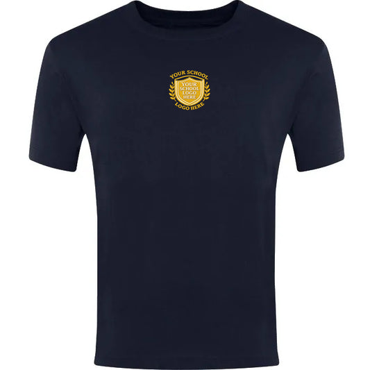 Navy Classic T-Shirt Centre Chest Print