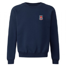 Navy Cotton Rich Sweatshirt - St John's