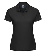 Black Classic Ladies Polo Shirt - Left Chest Embroidered (Staffwear)
