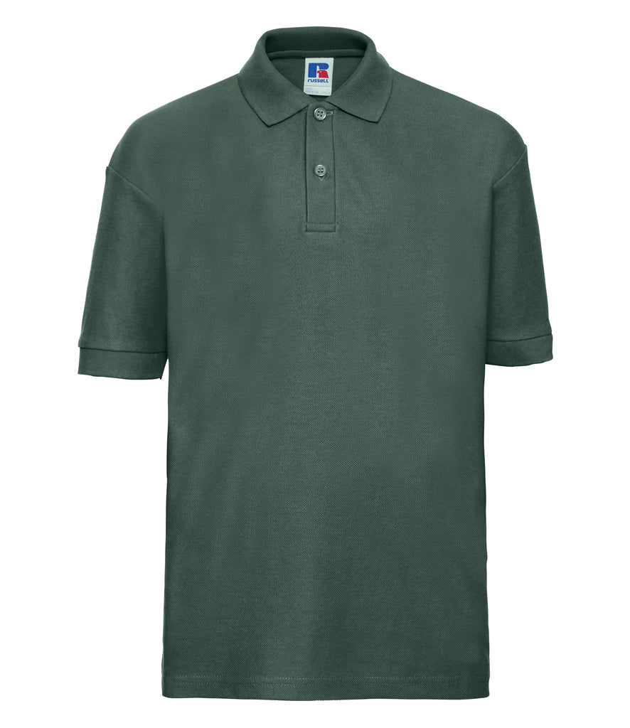 Bottle Green Adult Classic Polo Shirt - Left Chest Embroidered