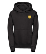 Black Adult Hoodie - Left Chest Embroidered
