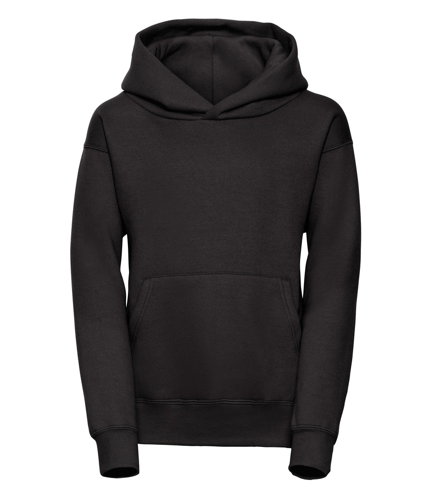 Black Adult Hoodie - Left Chest Embroidered