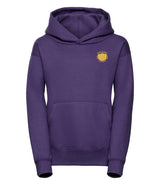 Purple Adult Hoodie - Left Chest Embroidered
