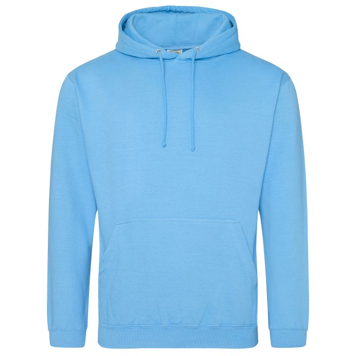 Hawaiian Blue Hoodie - Centre Back print