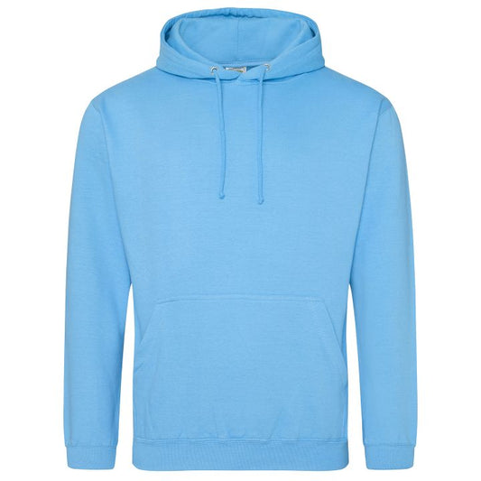 Hawaiian Blue Hoodie - Centre Back print
