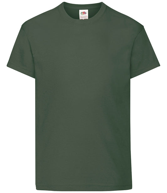 Bottle Green Children's T-Shirt - Centre Chest Print