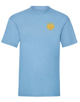 Sky Blue FOTL T-Shirt - Left Chest Embroidered (Staffwear)
