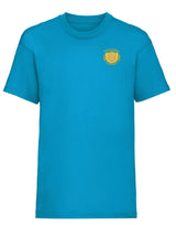 Blue FOTL Cotton T-Shirt - Left Chest Embroidered (Staffwear)
