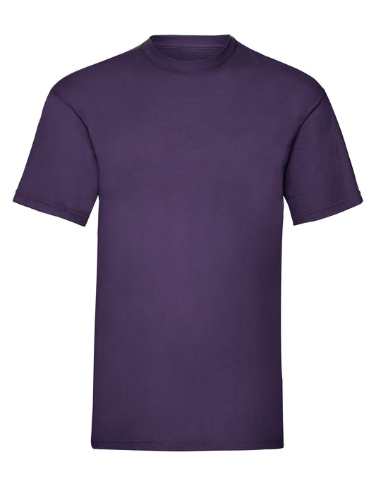 Purple T-Shirt - Left Chest Embroidered