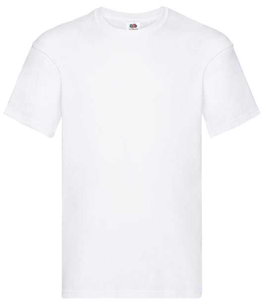 White Classic T-Shirt - Back and Left Chest Print