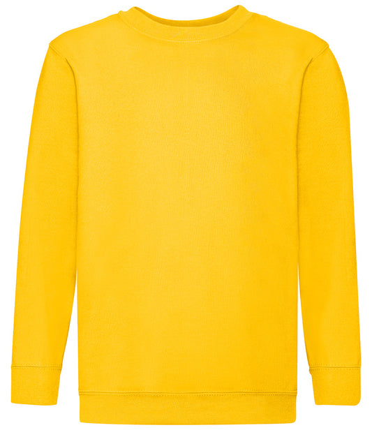Sunflower Yellow Classic Sweatshirt - Left Chest Embroidered