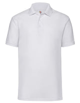 White Polo Shirt - Left Chest Embroidered
