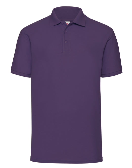 Purple Children's Polo Shirt - Left Chest Embroidered