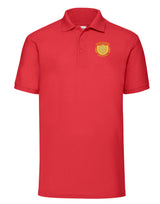 Red Children's Polo Shirt - Left Chest Embroidered
