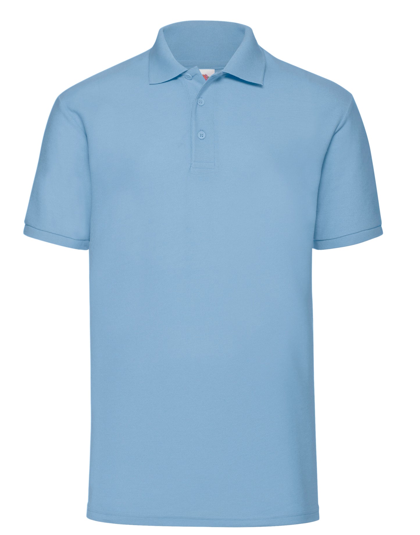 Sky Blue Children's Polo Shirt - Left Chest Embroidered