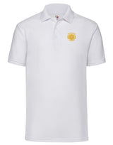 White Children's Polo Shirt - Left Chest Embroidered

