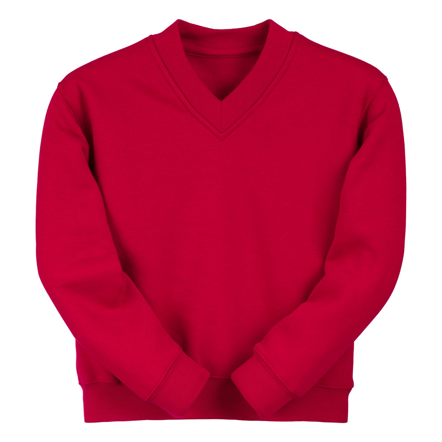 Classic Cotton Rich V-Neck Sweatshirt
