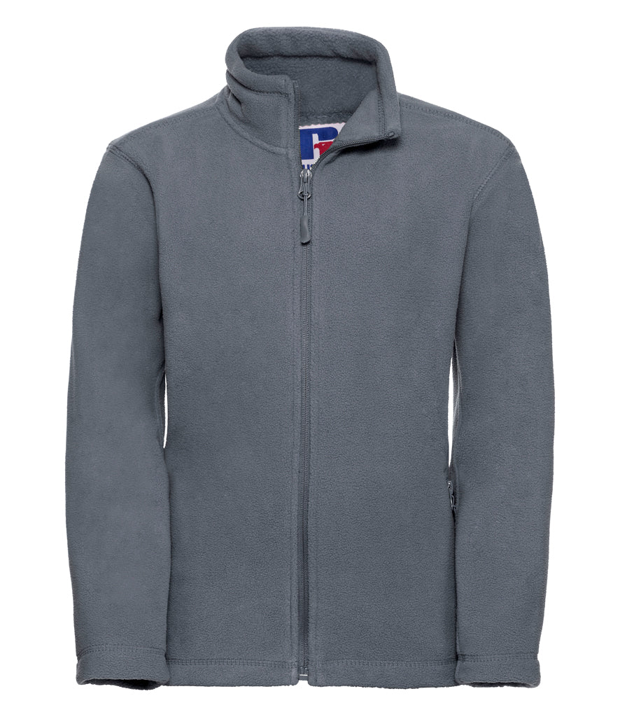 Grey Children's Fleece - Left Chest Embroidered