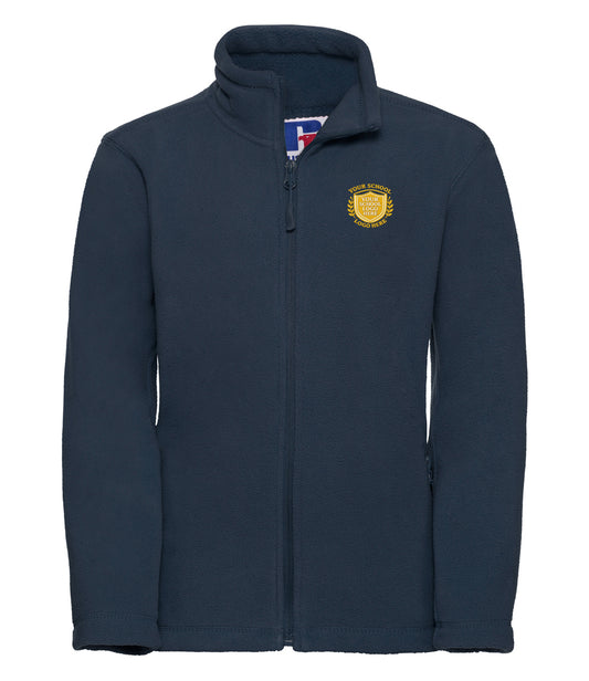 Navy Children's Fleece - Left Chest Embroidered